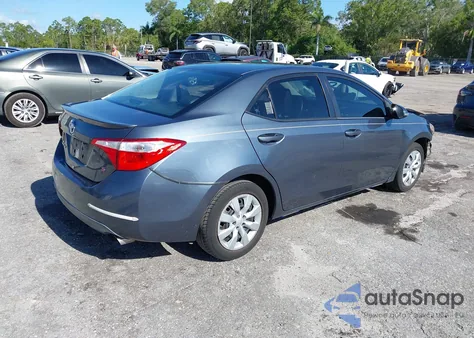 2015 Toyota Corolla S z USA, uszkodzony, nr VIN 2T1BURHE3FC384940